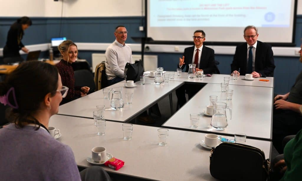 Photo from the most recent members round table event
