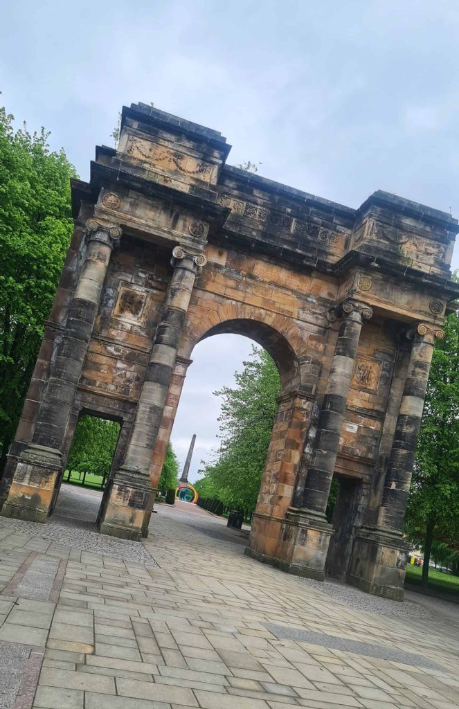 Arch at Glasgow Green